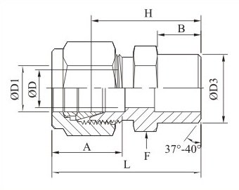  WELD CONNECTOR MALE PIPE